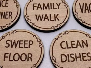 Intra απο ξύλο plywood 3mm-4mm πάχος – Δείκτες επιβράβευσης, λέιζερ κουπονιού για την Ημέρα της Μητέρας Δίασταση 20x20 cm INTRAFABR-108855701 - Image 4