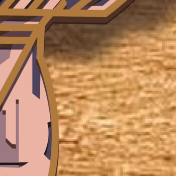 Intra απο ξύλο plywood 3mm-4mm πάχος – Αρχεία Rhino Miltilayer DXF - 3D Δίασταση 20x20 cm INTRAFABR-83668105 - Image 3