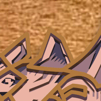 Intra απο ξύλο plywood 3mm-4mm πάχος – Αρχεία Rhino Miltilayer DXF - 3D Δίασταση 20x20 cm INTRAFABR-83668105 - Image 6