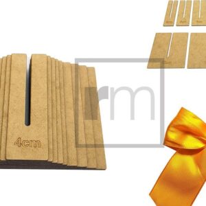 Intra απο ξύλο plywood 3mm-4mm πάχος – Πρότυπο εργαλείου τόξου κορδέλας Δίασταση  20x20 cm INTRAFABR-39624345