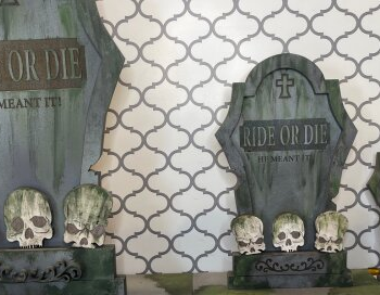 Intra απο ξύλο plywood 3mm-4mm πάχος – Ride or Die Silly Tombstone Δίασταση  20x20 cm INTRAFABR-102883985 - Image 4