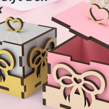 Intra απο ξύλο plywood 3mm-4mm πάχος – Δαχτυλίδι Κουτί | Αρχείο κοπής με λέιζερ | Καρδιά | Αγάπη Δίασταση  20x20 cm INTRAFABR-90769088 - Image 1