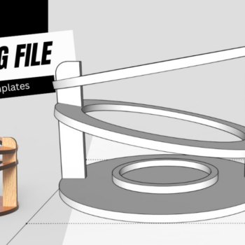 Intra απο ξύλο plywood 3mm-4mm πάχος – Δαχτυλίδι Κηροπήγιο ρεσώ | Δίασταση 20x20 cm INTRAFABR-93567781 - Image 2