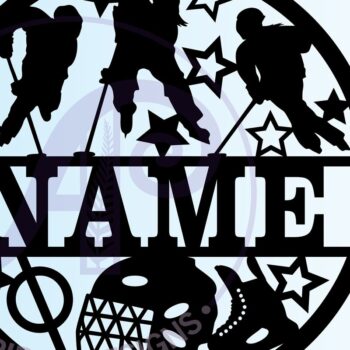 Intra απο ξύλο plywood 3mm-4mm πάχος – Αρχείο αποκοπής Name Sign Δίασταση  40x30 cm INTRAFABR-67959307 - Image 3