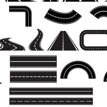 Intra απο ξύλο plywood 3mm-4mm πάχος – Road, Highway, Ψηφιακό αρχείο Δίασταση  20x20 cm INTRAFABR-76637169 - Image 1