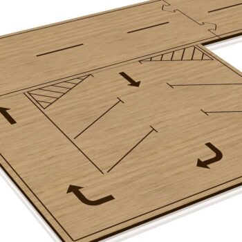 Intra απο ξύλο plywood 3mm-4mm πάχος – Road Track, Wood Game, File Δίασταση 20x20 cm INTRAFABR-42036220 - Image 7