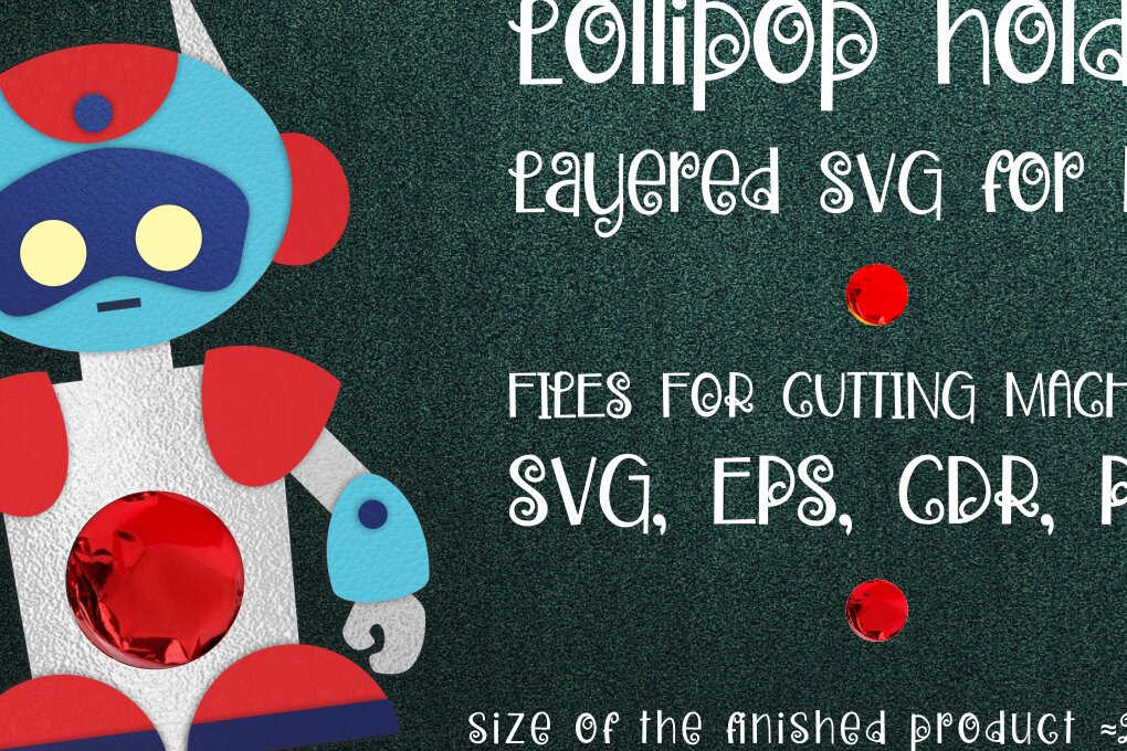 Intra απο ξύλο plywood 3mm-4mm πάχος – Πρότυπο ρομπότ Lollipop Holder Δίασταση  20x20 cm INTRAFABR-12600969