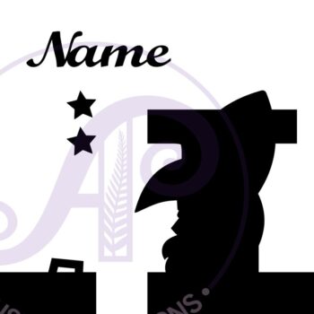 Intra απο ξύλο plywood 3mm-4mm πάχος – Rocket Monogram Letter L Αρχείο Δίασταση 20x20 cm INTRAFABR-69520738 - Image 2