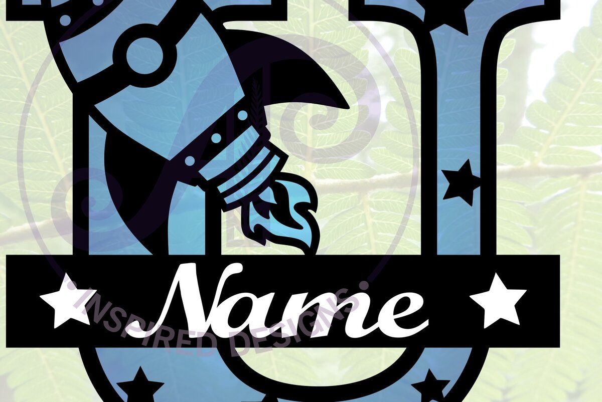 Intra απο ξύλο plywood 3mm-4mm πάχος – Αρχείο Rocket Monogram Letter U Δίασταση  20x20 cm INTRAFABR-69528358