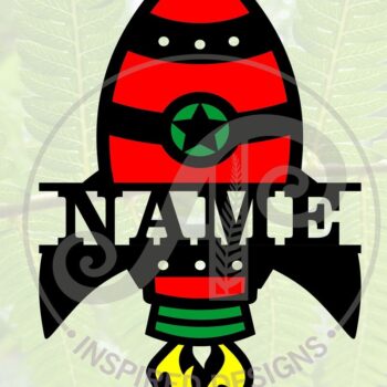 Intra απο ξύλο plywood 3mm-4mm πάχος – Αρχείο αποκοπής Sin Name Rocket Δίασταση  20x20 cm INTRAFABR-65165195 - Image 2