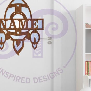 Intra απο ξύλο plywood 3mm-4mm πάχος – Rocket Two Layer Name Sin Δίασταση  20x20 cm INTRAFABR-101209320 - Image 3