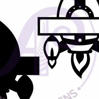 Intra απο ξύλο plywood 3mm-4mm πάχος – Rocket Two Layer Name Sin Δίασταση  20x20 cm INTRAFABR-101209320 - Image 4