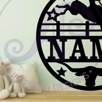 Intra απο ξύλο plywood 3mm-4mm πάχος – Rodeo Horse Όνομα Σήμα Δίασταση  20x20 cm INTRAFABR-86747554 - Image 2