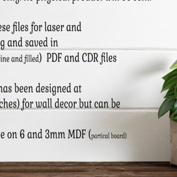 Intra απο ξύλο plywood 3mm-4mm πάχος – Rodeo Layered Wall Sign Δίασταση 40x30 cm INTRAFABR-101294940 - Image 4