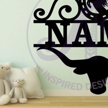 Intra απο ξύλο plywood 3mm-4mm πάχος – Rodeo Long Horn Σήμα ονόματος Δίασταση  20x20 cm INTRAFABR-100584674 - Image 2