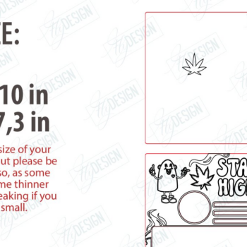 Intra απο ξύλο plywood 3mm-4mm πάχος – Δέσμη κυλιόμενου δίσκου | Tobacco Rolling Δίασταση 20x20 cm INTRAFABR-119309171 - Image 2