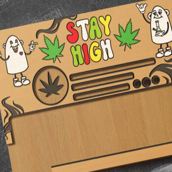 Intra απο ξύλο plywood 3mm-4mm πάχος – Δέσμη κυλιόμενου δίσκου | Tobacco Rolling Δίασταση 20x20 cm INTRAFABR-119309171 - Image 4