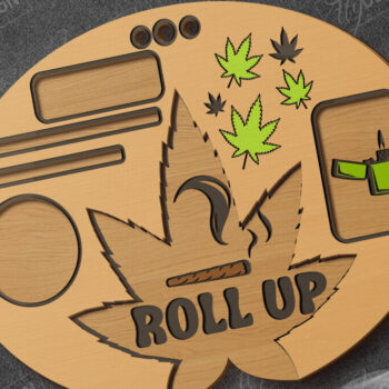 Intra απο ξύλο plywood 3mm-4mm πάχος – Δέσμη κυλιόμενου δίσκου | Tobacco Rolling Δίασταση 20x20 cm INTRAFABR-119309171 - Image 5