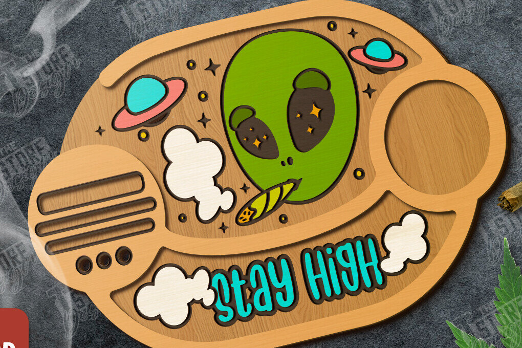 Intra απο ξύλο plywood 3mm-4mm πάχος – Κοπή λέιζερ κυλιόμενου δίσκου | Tobacco Rolling Δίασταση  20x20 cm INTRAFABR-120363324