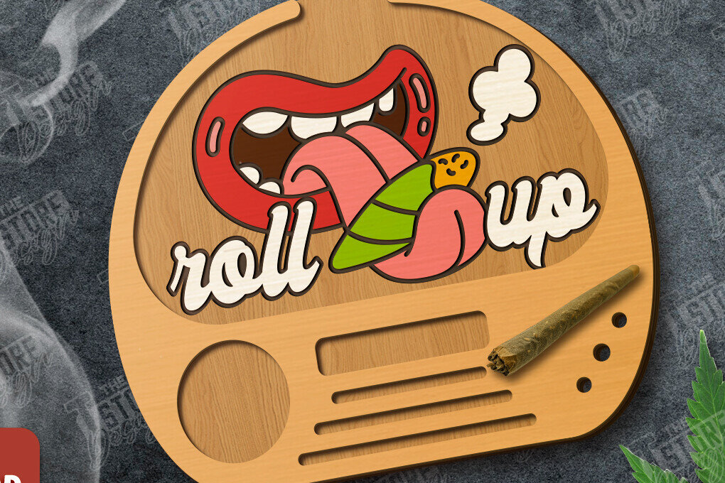 Intra απο ξύλο plywood 3mm-4mm πάχος – Κοπή λέιζερ κυλιόμενου δίσκου | Tobacco Rolling Δίασταση  20x20 cm INTRAFABR-120363328