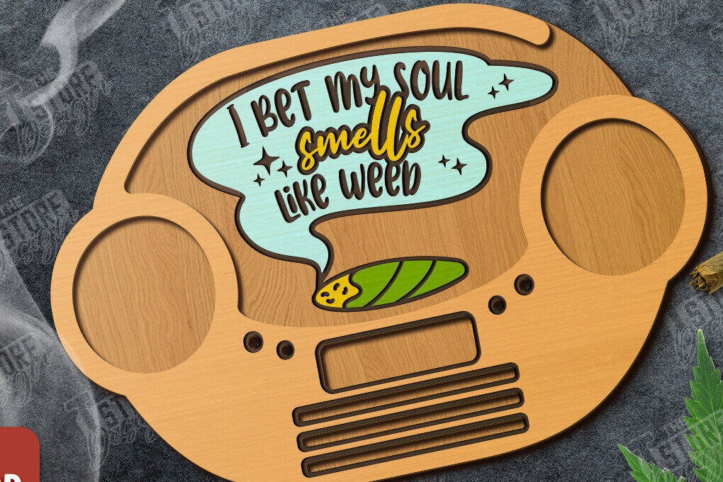 Intra απο ξύλο plywood 3mm-4mm πάχος – Κοπή λέιζερ κυλιόμενου δίσκου | Tobacco Rolling Δίασταση  20x20 cm INTRAFABR-120560006