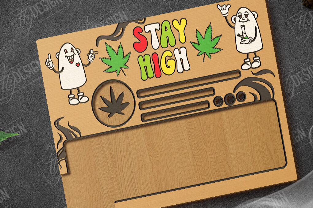 Intra απο ξύλο plywood 3mm-4mm πάχος – Κυλιόμενος δίσκος | Tobacco Rolling | Καπνός Δίασταση  20x20 cm INTRAFABR-119309138