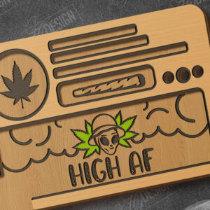 Intra απο ξύλο plywood 3mm-4mm πάχος – Κυλιόμενος δίσκος | Tobacco Rolling | Καπνός Δίασταση  20x20 cm INTRAFABR-119133787