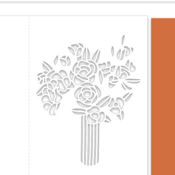 Intra απο ξύλο plywood 3mm-4mm πάχος – Αρχείο κομμένο με κάρτα ρωμαϊκής ανθοδέσμης Δίασταση  20x20 cm INTRAFABR-30084443 - Image 2