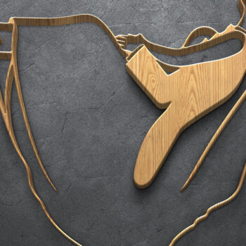 Intra απο ξύλο plywood 3mm-4mm πάχος – Romantic Couple Moments Δίασταση  20x20 cm INTRAFABR-122068128 - Image 4