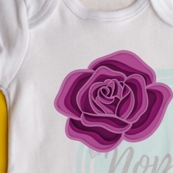 Intra απο ξύλο plywood 3mm-4mm πάχος – Rose 3D Δίασταση 20x20 cm INTRAFABR-56165936 - Image 7