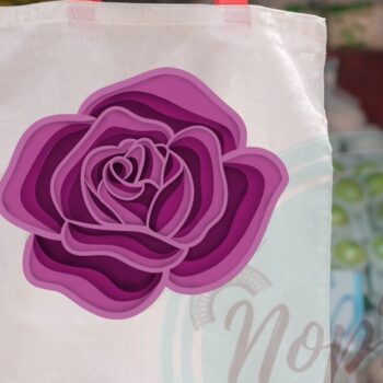 Intra απο ξύλο plywood 3mm-4mm πάχος – Rose 3D Δίασταση 20x20 cm INTRAFABR-56165936 - Image 9