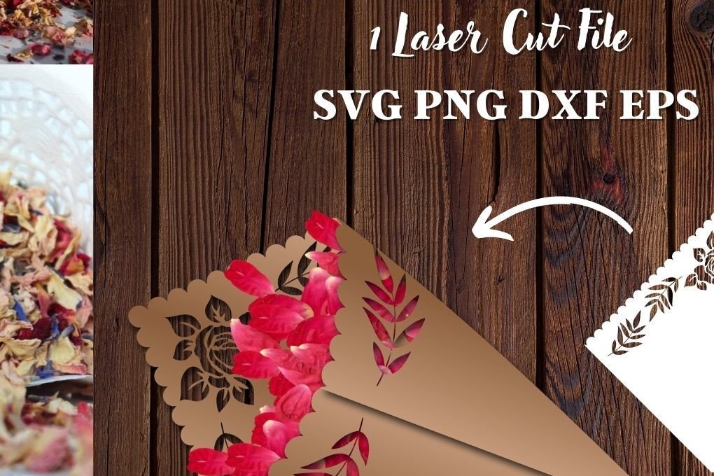 Intra απο ξύλο plywood 3mm-4mm πάχος – Ροζ Κώνος για Πέταλα Δίασταση  20x20 cm INTRAFABR-34159842