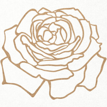 Intra απο ξύλο plywood 3mm-4mm πάχος – Τριαντάφυλλο Δίασταση 20x20 cm INTRAFABR-14404677 - Image 1