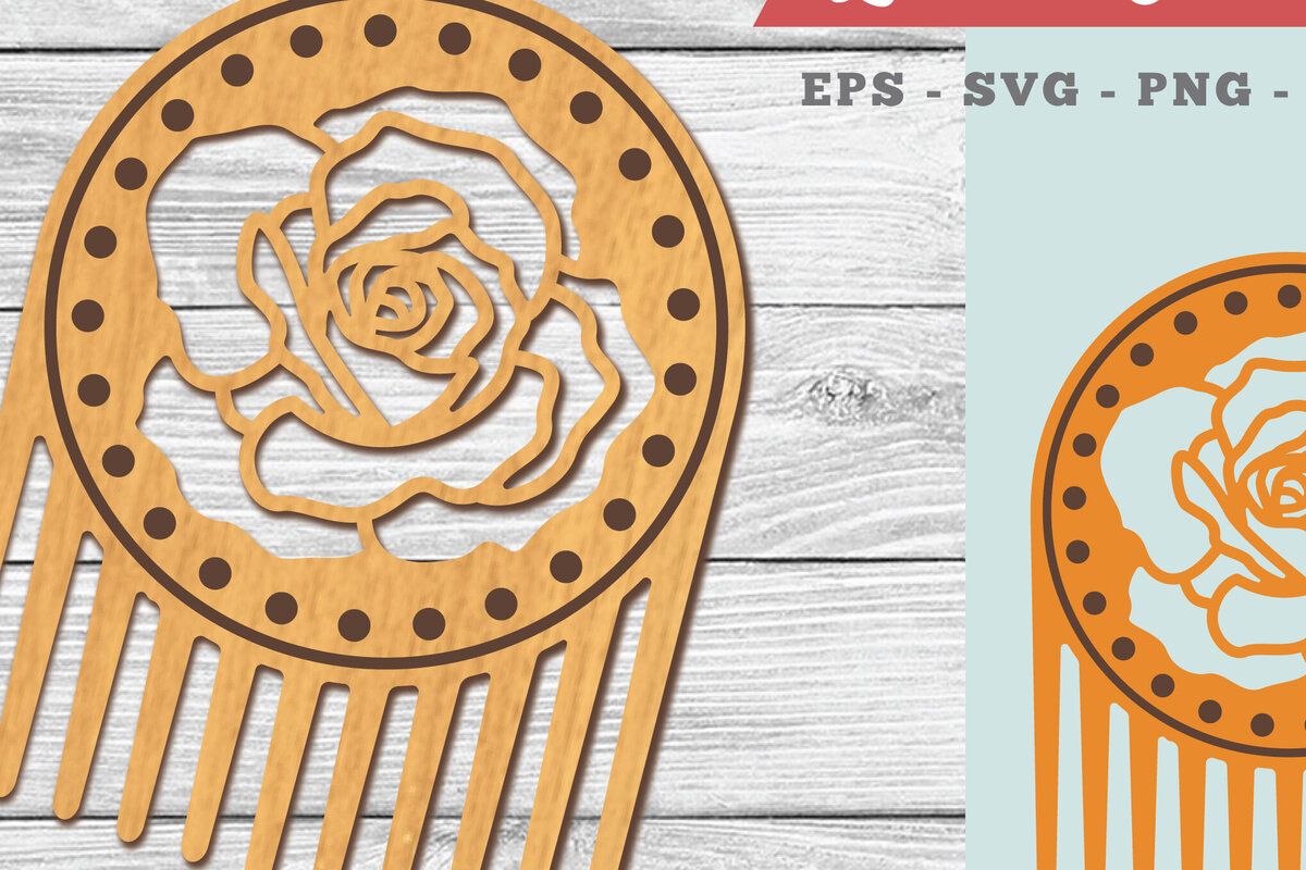 Intra απο ξύλο plywood 3mm-4mm πάχος – Rose FlowerComb Δίασταση  20x20 cm INTRAFABR-104778470