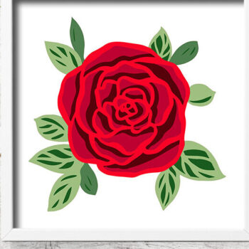 Intra απο ξύλο plywood 3mm-4mm πάχος –  προτύπου Rose Lightbox / Rose Cri Δίασταση  20x20 cm INTRAFABR-118220358 - Image 3