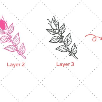 Intra απο ξύλο plywood 3mm-4mm πάχος – Τριαντάφυλλο Ημέρα του Αγίου Βαλεντίνου Δίασταση 20x20 cm INTRAFABR-86242521 - Image 2