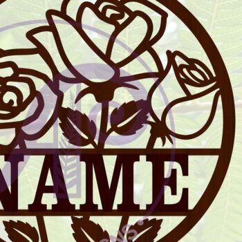 Intra απο ξύλο plywood 3mm-4mm πάχος – Σήμα ονόματος Roses Δίασταση  20x20 cm INTRAFABR-67415616 - Image 1