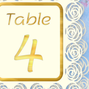 Intra απο ξύλο plywood 3mm-4mm πάχος – Τραπεζάκι Τριαντάφυλλο Αριθμός 4 Δίασταση  20x20 cm INTRAFABR-69910111 - Image 1