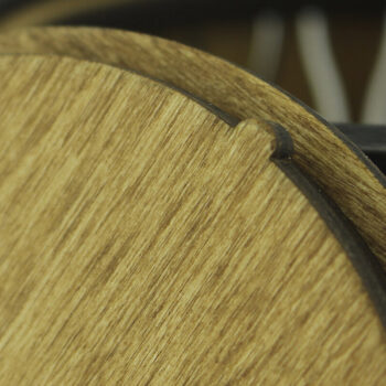 Intra απο ξύλο plywood 3mm-4mm πάχος – Στρογγυλό κουτί. Αρχείο κουτιού αποκοπής λέιζερ. Δίασταση  20x20 cm INTRAFABR-119116233 - Image 5