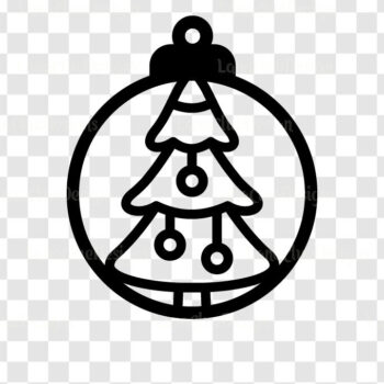 Intra απο ξύλο plywood 3mm-4mm πάχος – Στρογγυλό στολίδι Χριστουγεννιάτικου Δέντρου Δίασταση  20x20 cm INTRAFABR-107994759 - Image 2