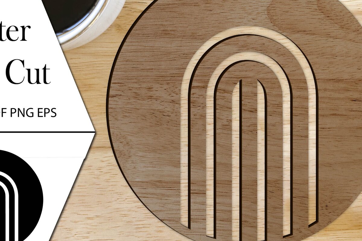 Intra απο ξύλο plywood 3mm-4mm πάχος – Στρογγυλό Coaster Coaster Cut Laser Δίασταση  20x20 cm INTRAFABR-115442894