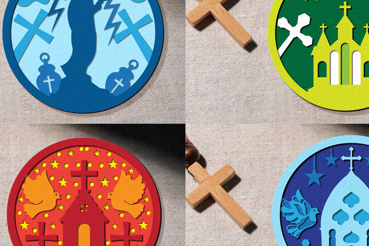 Intra απο ξύλο plywood 3mm-4mm πάχος – Δέσμη με στρογγυλή πινακίδα σταυρού Δίασταση  20x20 cm INTRAFABR-103361390