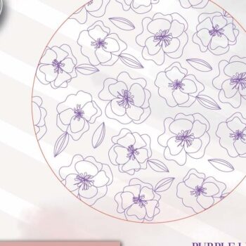 Intra απο ξύλο plywood 3mm-4mm πάχος – Στρογγυλό Floral Sign Laser Δίασταση 40x30 cm INTRAFABR-70853444 - Image 2