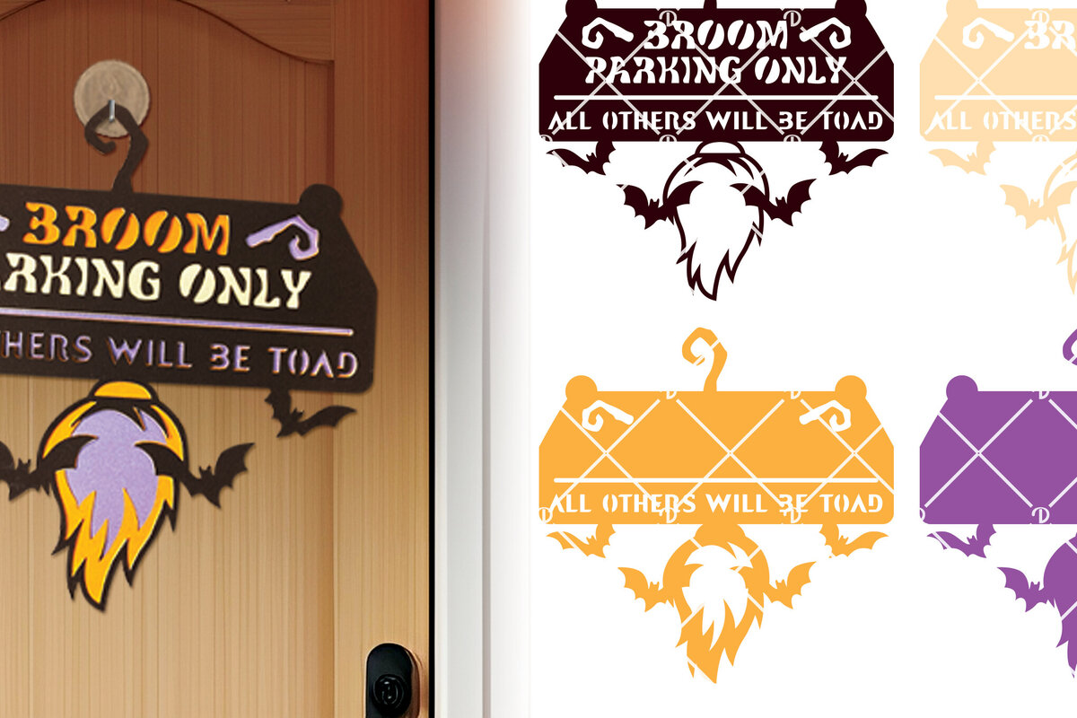 Intra απο ξύλο plywood 3mm-4mm πάχος – Στρογγυλή πινακίδα πόρτας αποκριών με τρομακτικό Δίασταση  20x20 cm INTRAFABR-107544927