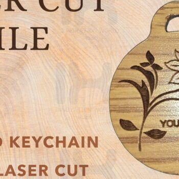 Intra απο ξύλο plywood 3mm-4mm πάχος – Στρογγυλό μπρελόκ για Δίασταση  5x5 cm INTRAFABR-82243759 - Image 1