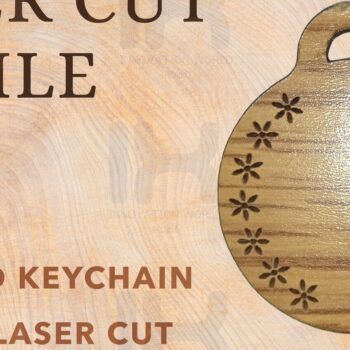 Intra απο ξύλο plywood 3mm-4mm πάχος – Στρογγυλό μπρελόκ για Δίασταση  5x5 cm INTRAFABR-82245896 - Image 1