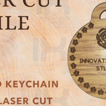 Intra απο ξύλο plywood 3mm-4mm πάχος – Στρογγυλό μπρελόκ για Δίασταση  5x5 cm INTRAFABR-82243390 - Image 1