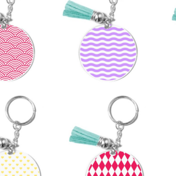 Intra απο ξύλο plywood 3mm-4mm πάχος – Στρογγυλό μπρελόκ Δίασταση  5x5 cm INTRAFABR-31906333 - Image 3