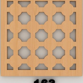 Intra απο ξύλο plywood 3mm-4mm πάχος – Στρογγυλά Σουβέρ Mandala Κομμένα Αρχεία Δίασταση  20x20 cm INTRAFABR-54605765 - Image 4