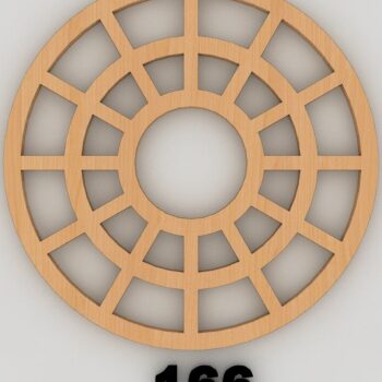 Intra απο ξύλο plywood 3mm-4mm πάχος – Στρογγυλά Σουβέρ Mandala Κομμένα Αρχεία Δίασταση  20x20 cm INTRAFABR-54605765 - Image 7